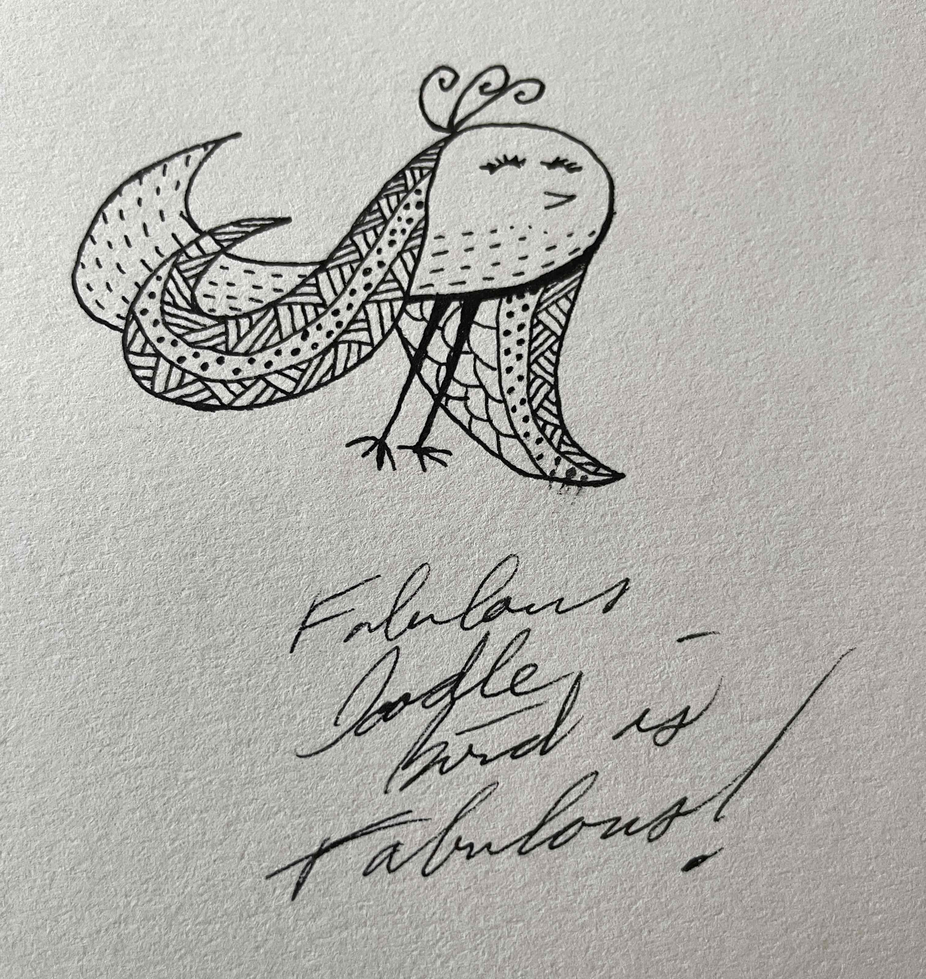 Fabulous Doodle Bird hopes you have…